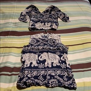 Toddler Girls Pant and Halter Set. NWT!
